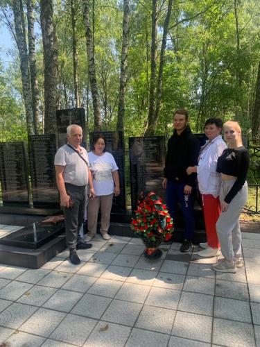 На прошлой неделе в д. Пешкова Коптевского сельского поселения встречали дорогих гостей