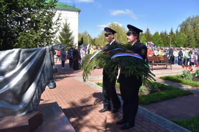 В Знаменском районе прошел торжественный митинг, посвященный Дню Победы